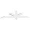 Ekena Millwork Kennewick Architectural Grade PVC Gable Bracket, 96"W x 16"H x 2"D x 4"F, 4/12 Pitch GBP096X16X0204KEN00 - alternate 1